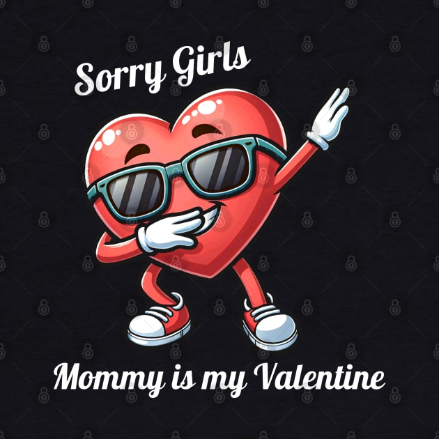 Sorry Girls Mommy Is My Valentine by Etopix